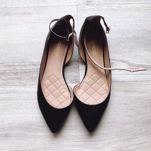 Dream Pairs Womens Ankle Strap Ballet Flats